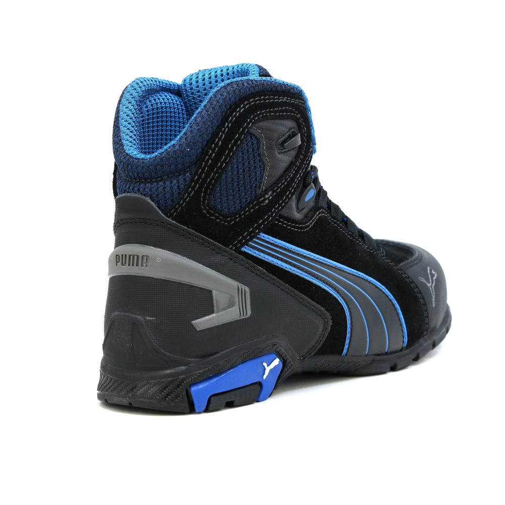 részlet PUMA Rio Black Mid S3 munkavédelmi bakancs