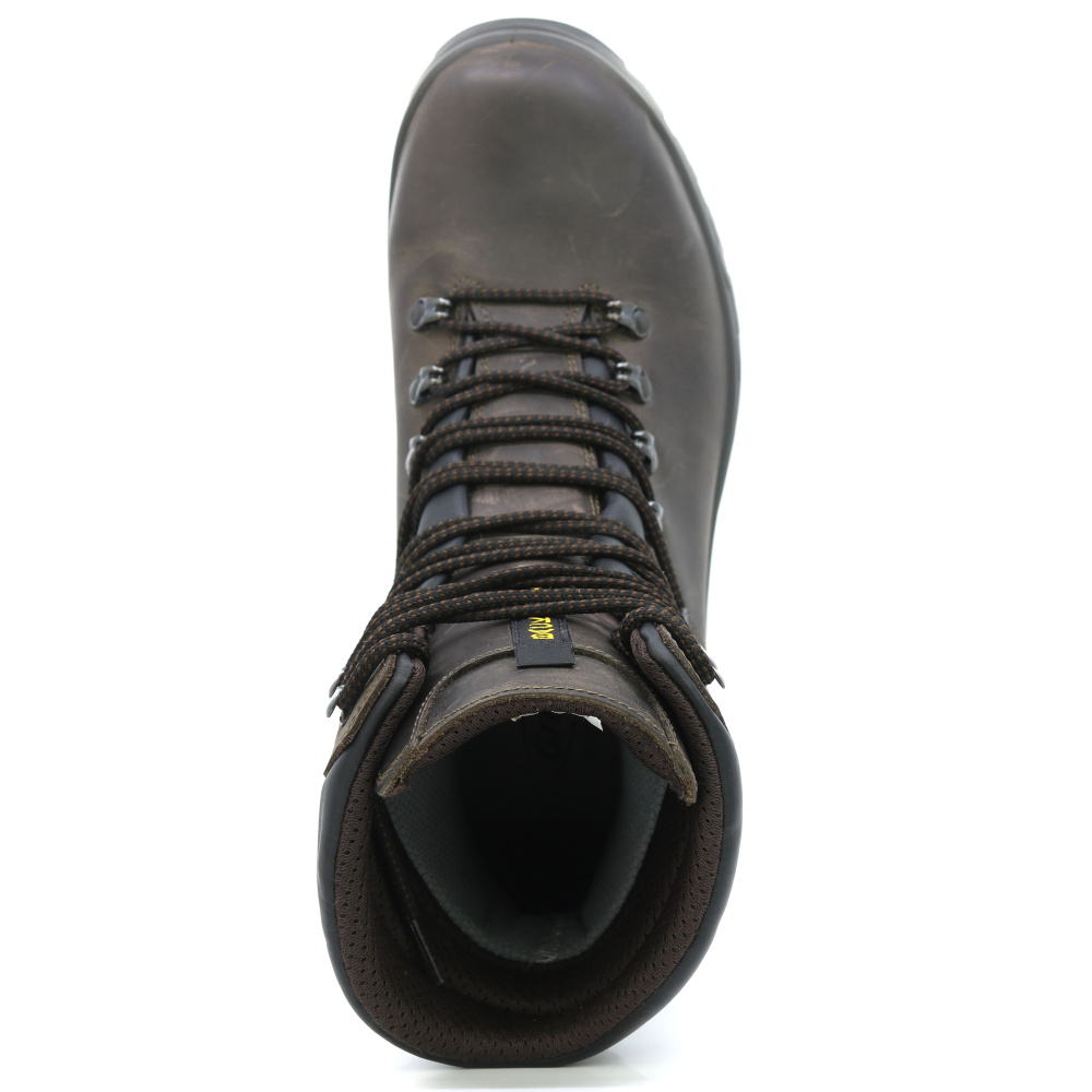részlet GRISPORT Dobermann barna férfi magas szárú outdoor cipő, Spo-Tex membrán