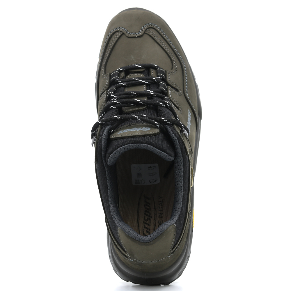 részlet GRISPORT Travel 20 olívzöld férfi outdoor cipő Spotex membránnal