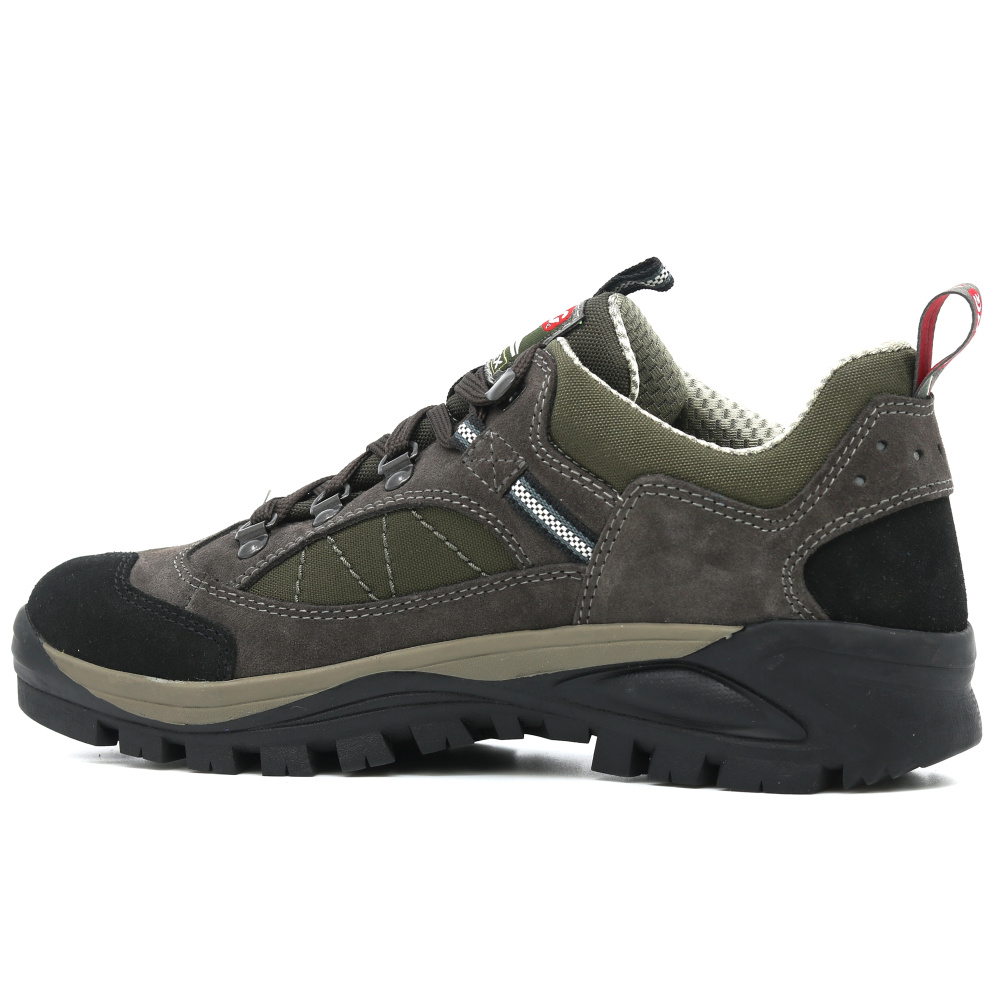 részlet OLANG Pieve 810 barna férfi kényelmes bőr outdoor cipő membránnal