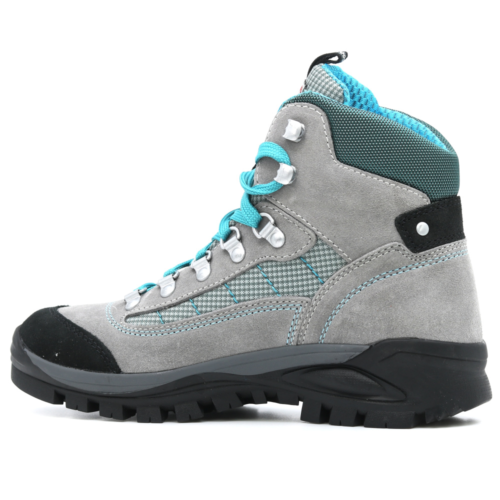 részlet OLANG Tarvisio 844 šedá dámská kožená outdoor obuv membrána voděodpudivá