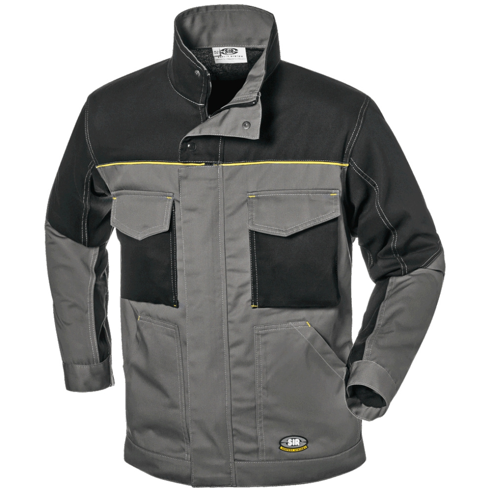 részlet Pracovní bunda SIR Fusion 100% BA 31082 grey