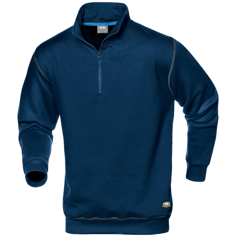 részlet Pracovní mikina SIR Sirflex ZIP 34529B dk. blue