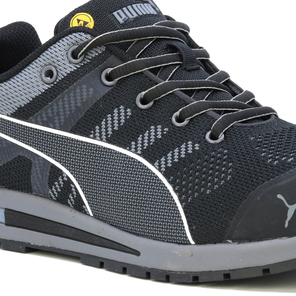 részlet PUMA Elevate Knit low S1P ESD HRO munkavédelmi cipő