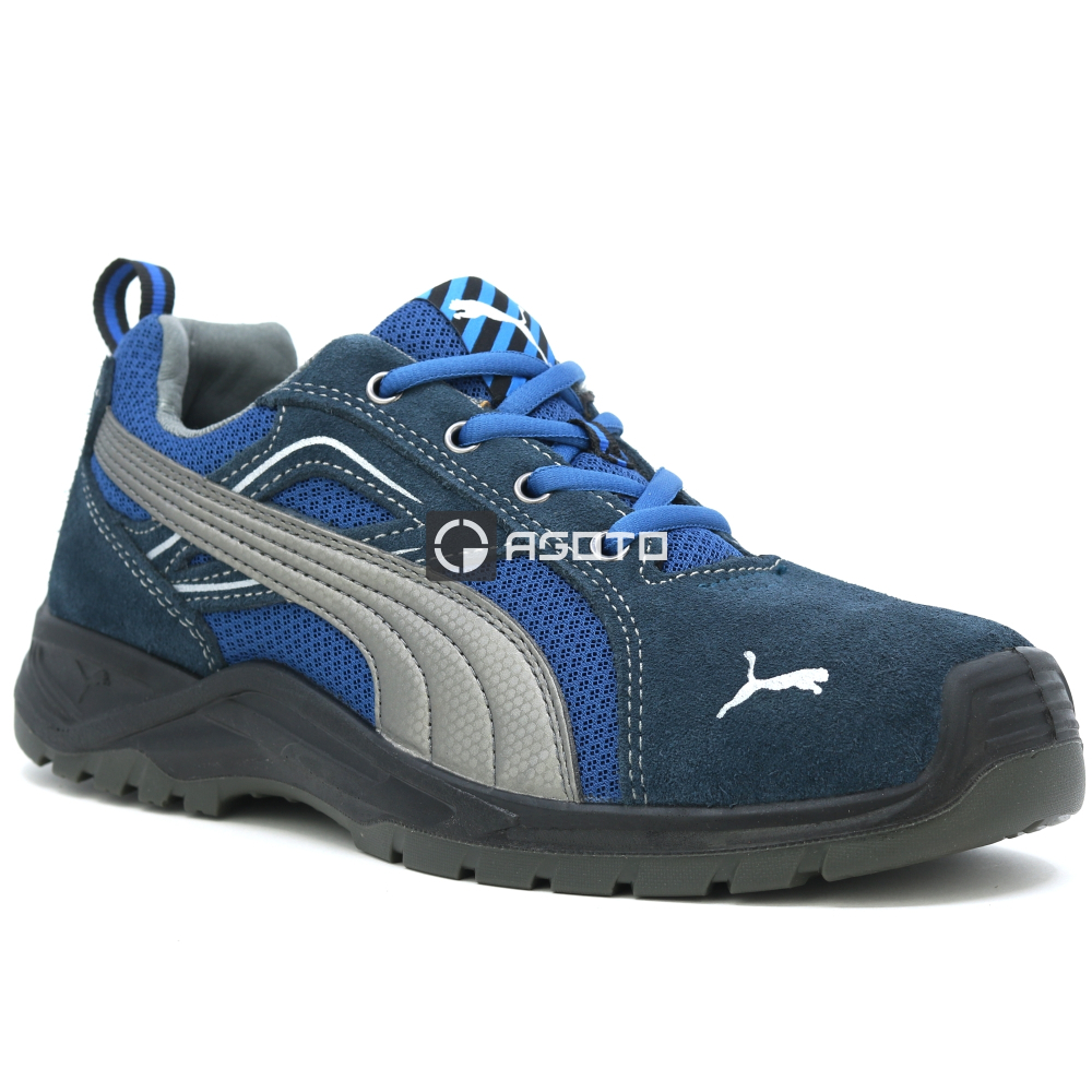 részlet PUMA Omni Blue low S1P munkavédelmi cipő