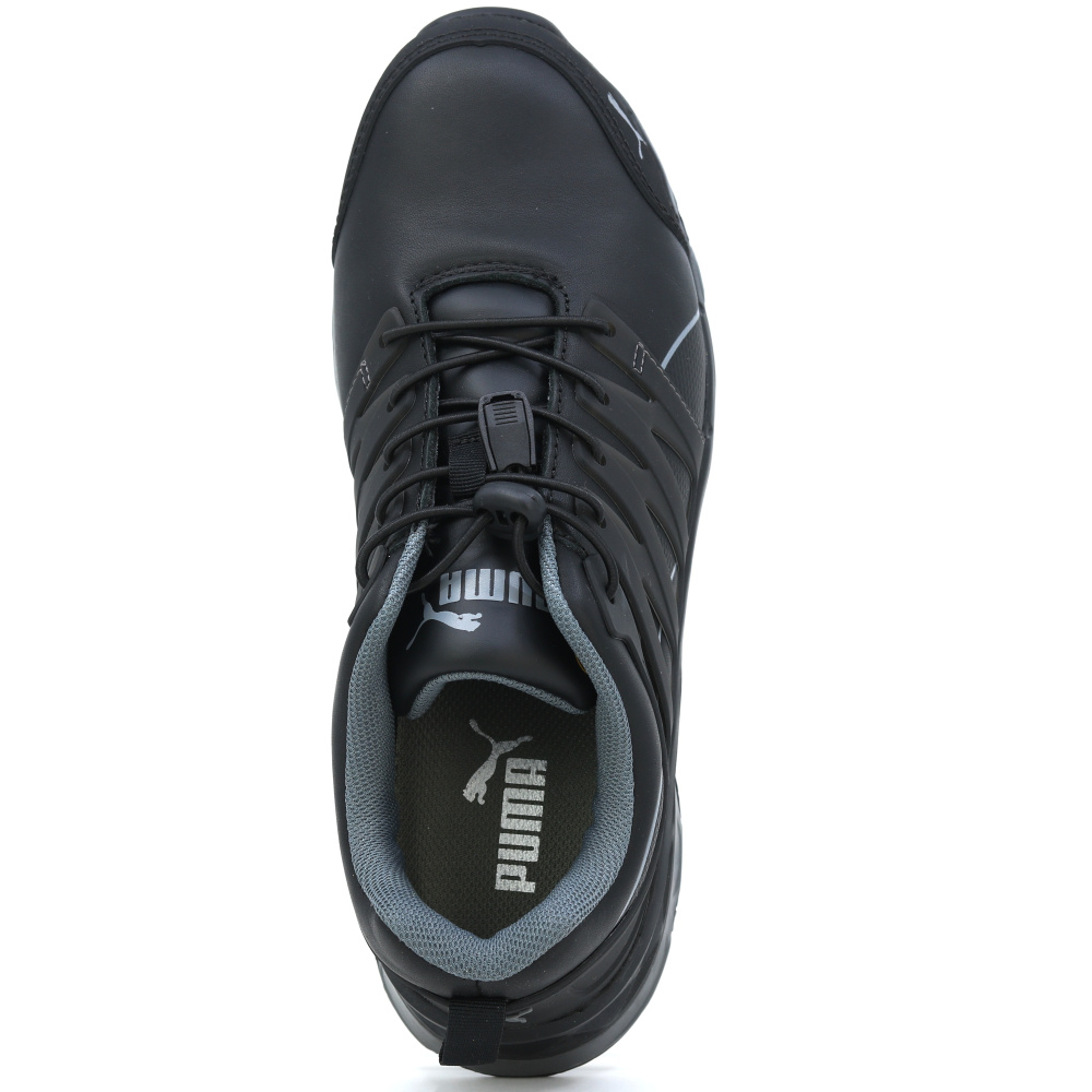 részlet PUMA Velocity 2.0 black low S3 ESD HRO munkavédelmi cipő