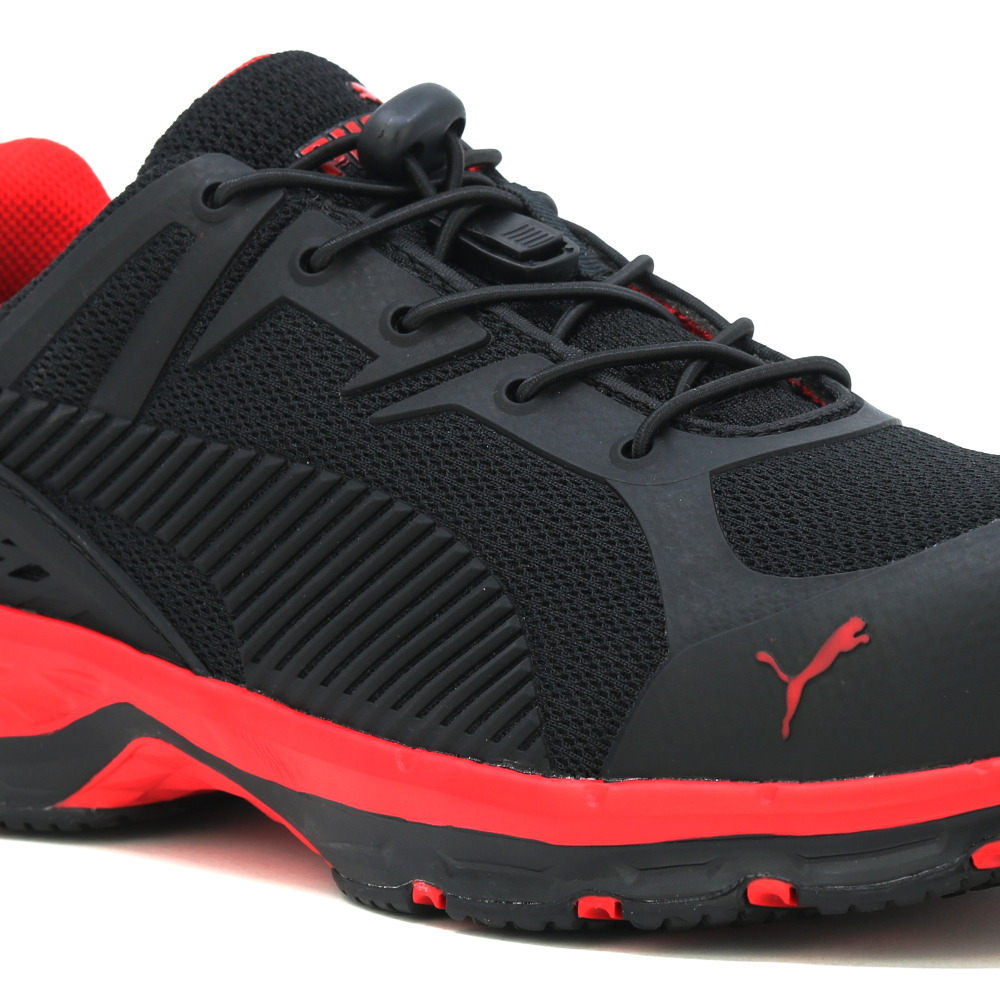 részlet PUMA Fuse Motion 2.0 red low S1P ESD HRO munkavédelmi cipő