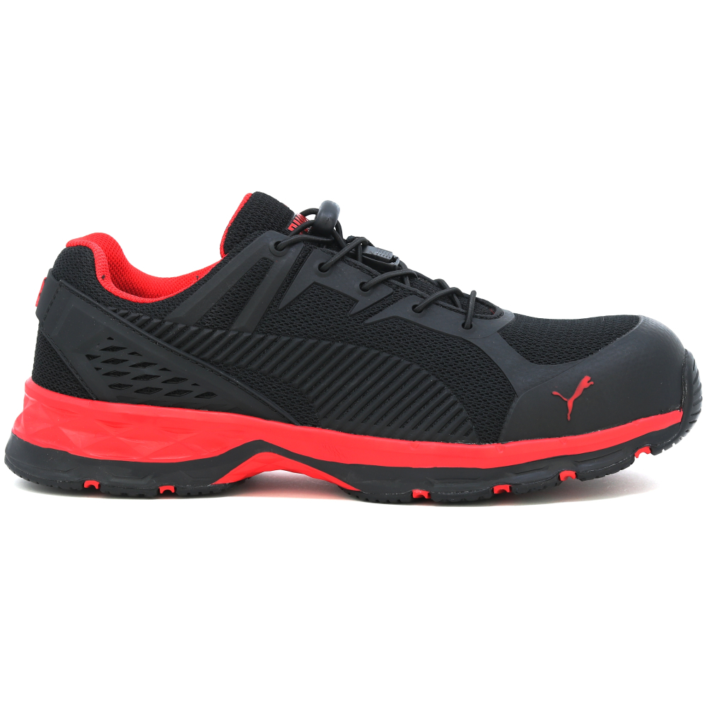 részlet PUMA Fuse Motion 2.0 red low S1P ESD HRO munkavédelmi cipő