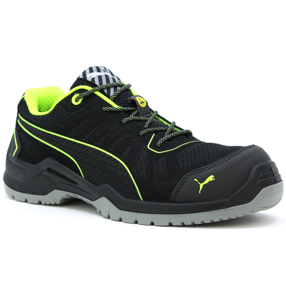 részlet PUMA TC Green low S1P ESD munkavédelmi cipő