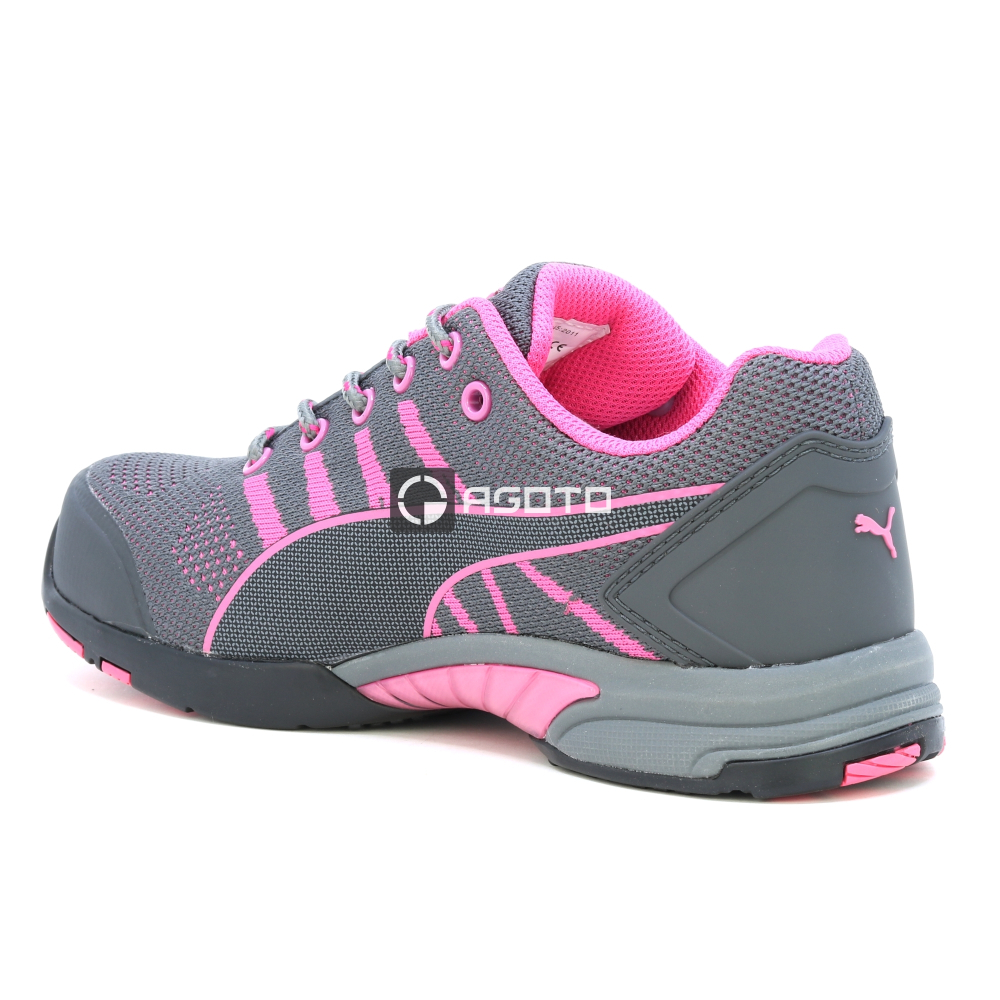 részlet PUMA Celerity Knit Pink S1 női munkavédelmi cipő