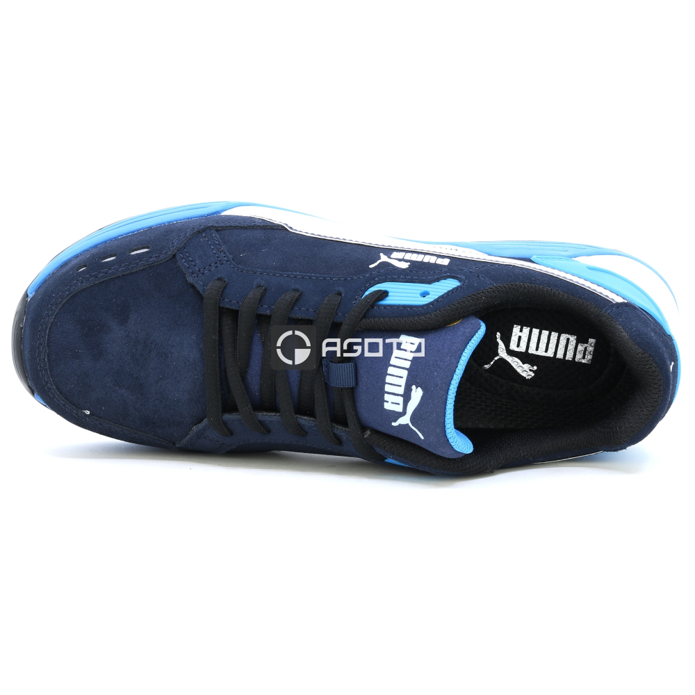 részlet PUMA Airtwist blue S3 ESD munkavédelmi cipő