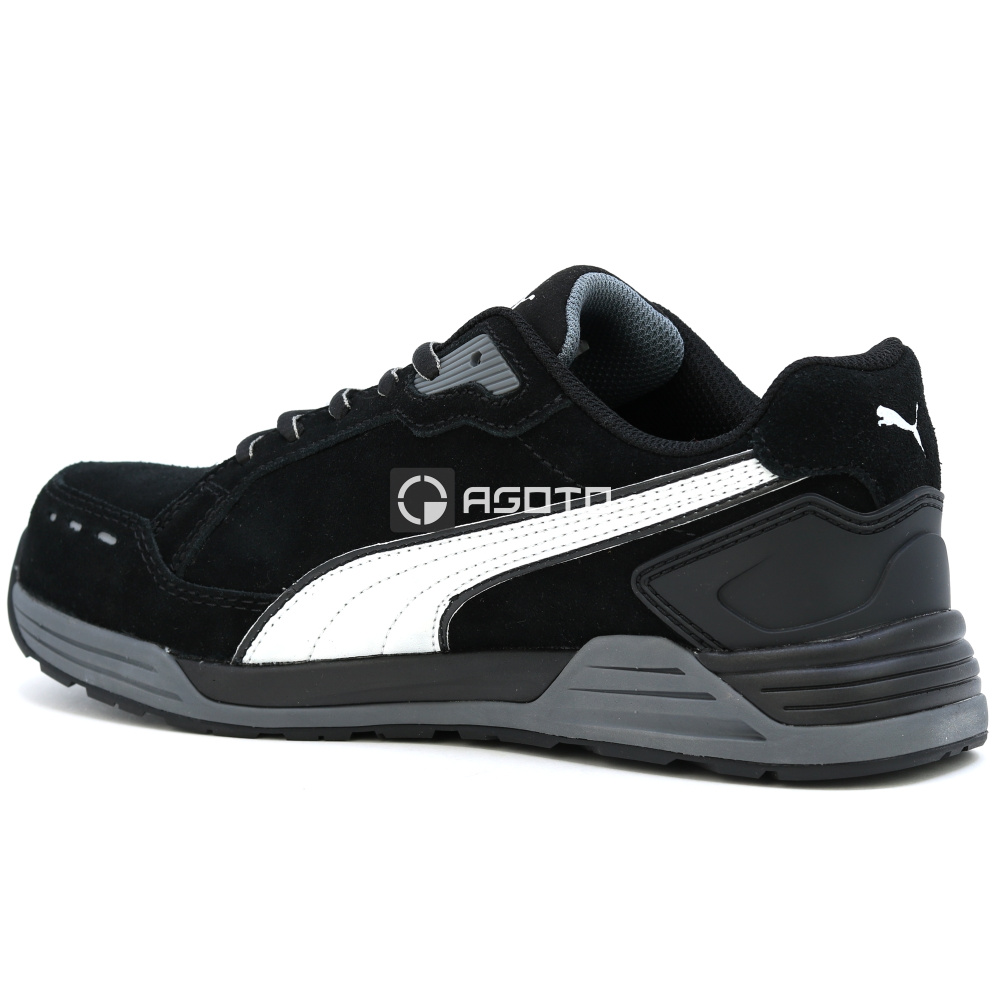 részlet PUMA Airtwist black S3 ESD munkavédelmi cipő