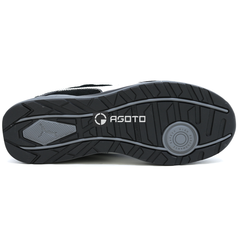 részlet PUMA Airtwist black S3 ESD munkavédelmi cipő
