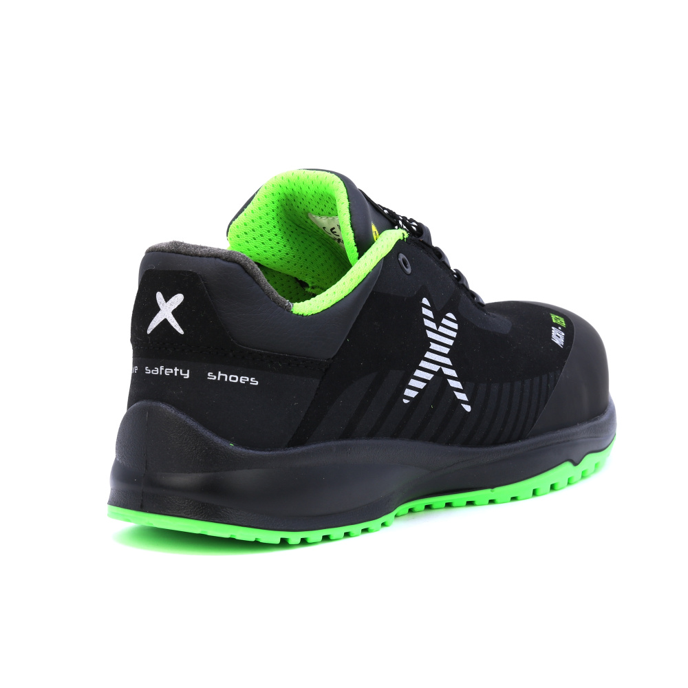 részlet EXENA Rebel S3 ESD černá pánská pracovní obuv