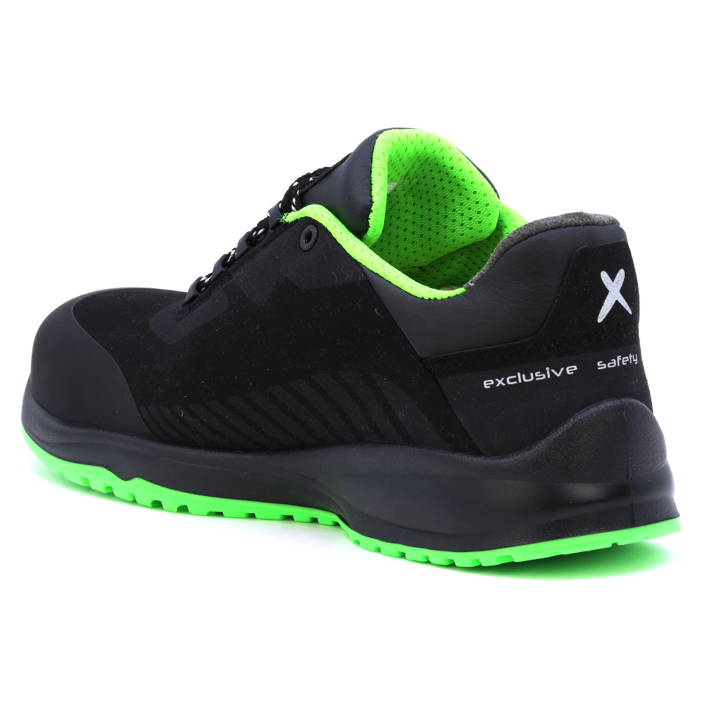 részlet EXENA Rebel S3 ESD černá pánská pracovní obuv