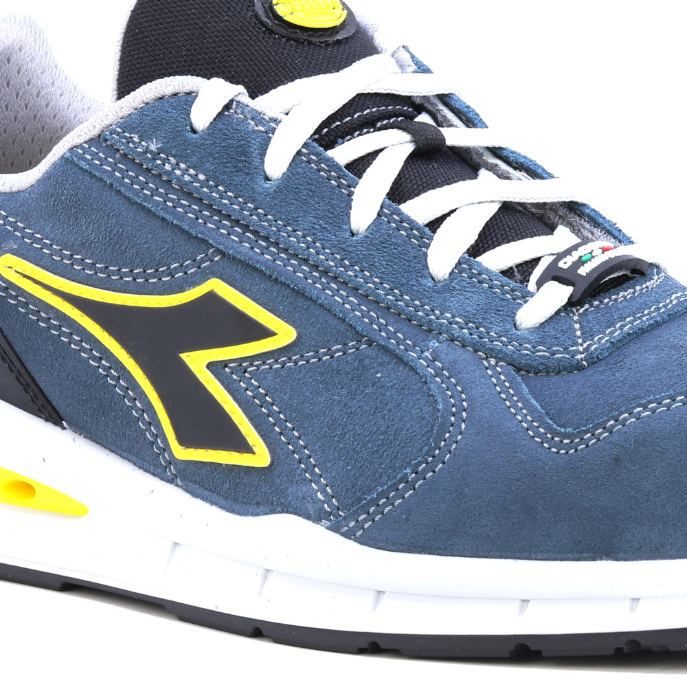 részlet DIADORA Run Airbox S3 modrá pánská pracovní obuv, která dýchá - Geox