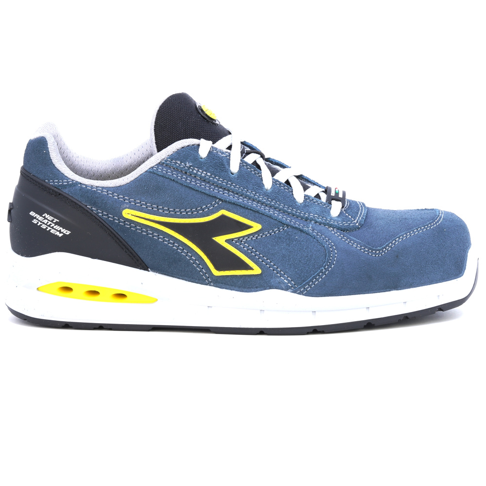 részlet DIADORA Run Airbox S3 modrá pánská pracovní obuv, která dýchá - Geox