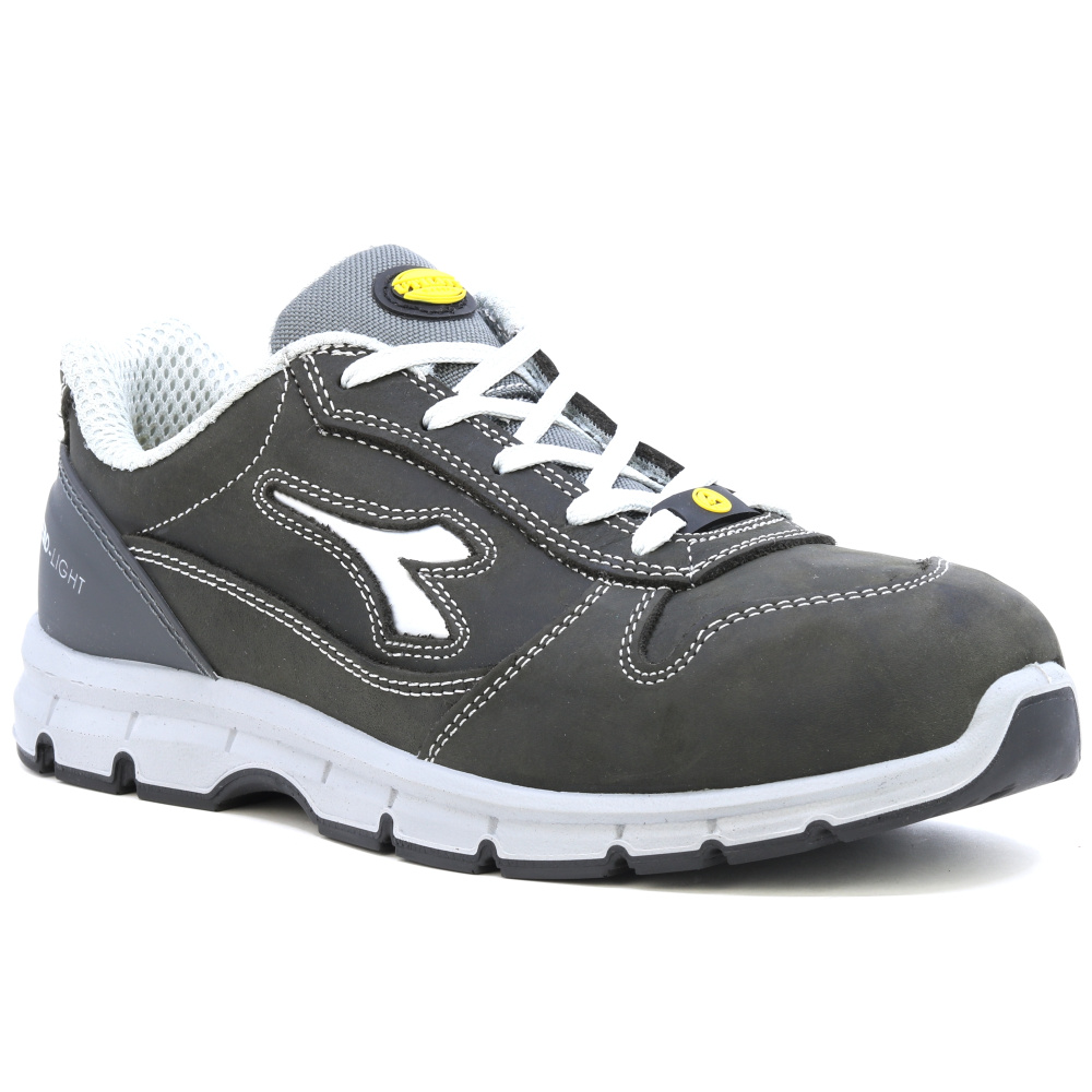 részlet DIADORA Run Low S3 šedá pánská pracovní obuv