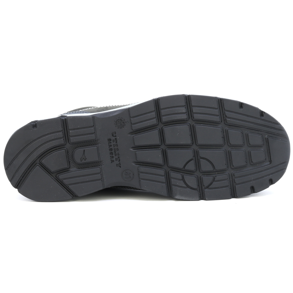 részlet DIADORA Run Low S3 šedá pánská pracovní obuv