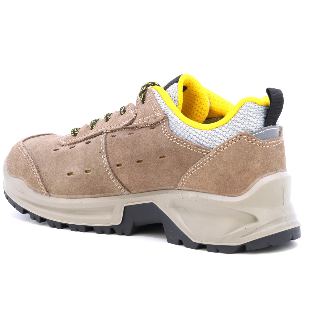 részlet DIADORA Country Low S1P béžová pánská pracovní obuv