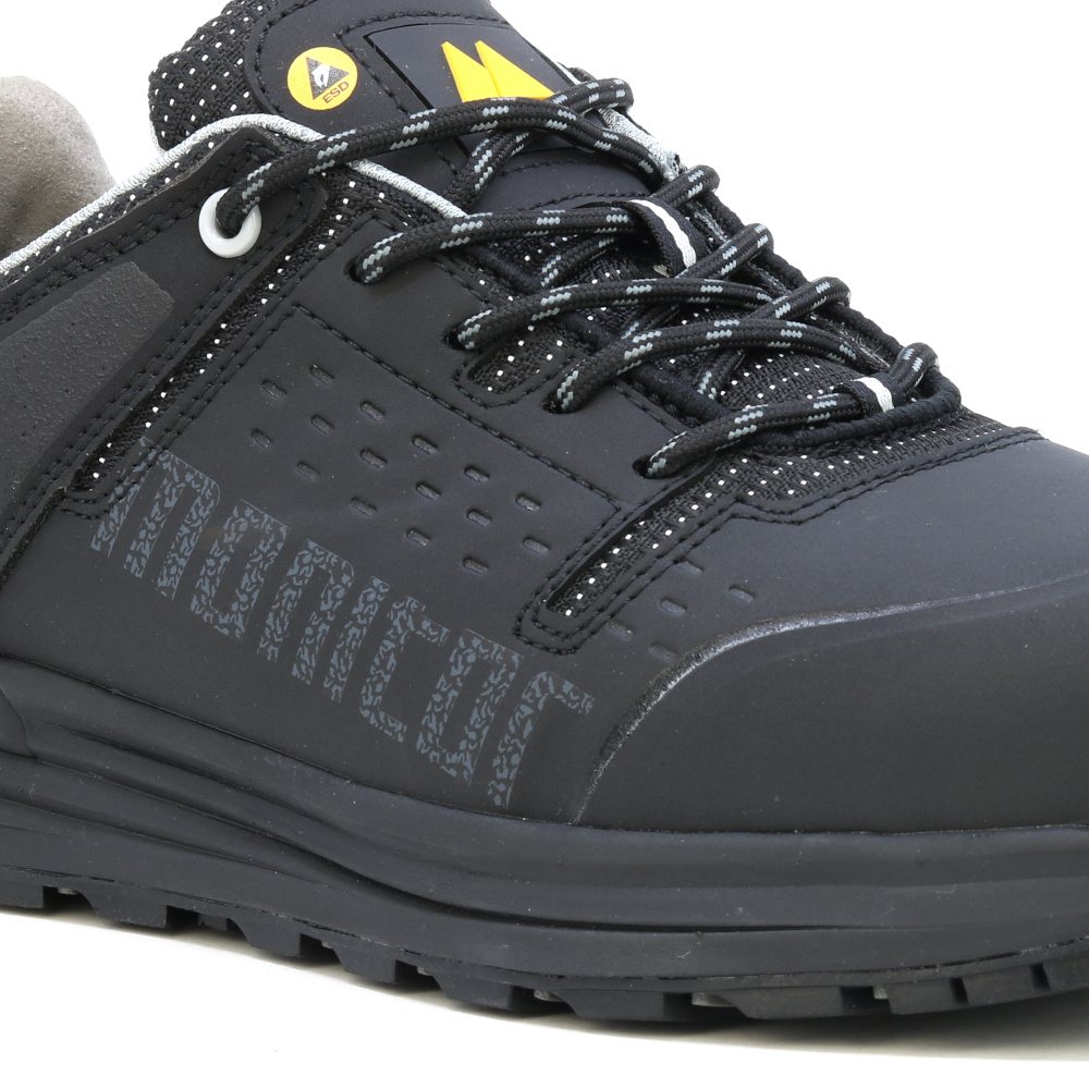 részlet MONITOR SWEDEN Force S3 munkavédelmi cipő