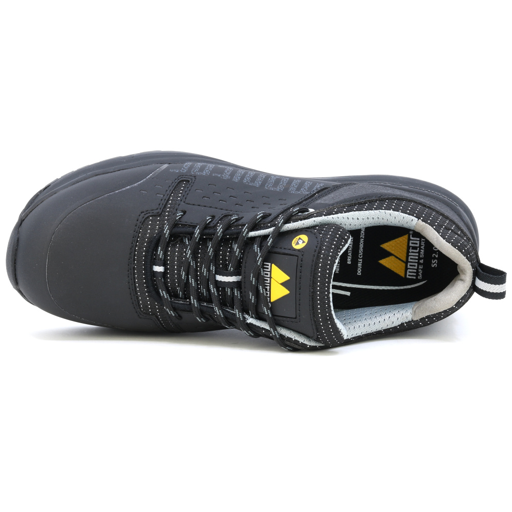 részlet MONITOR SWEDEN Force S3 munkavédelmi cipő
