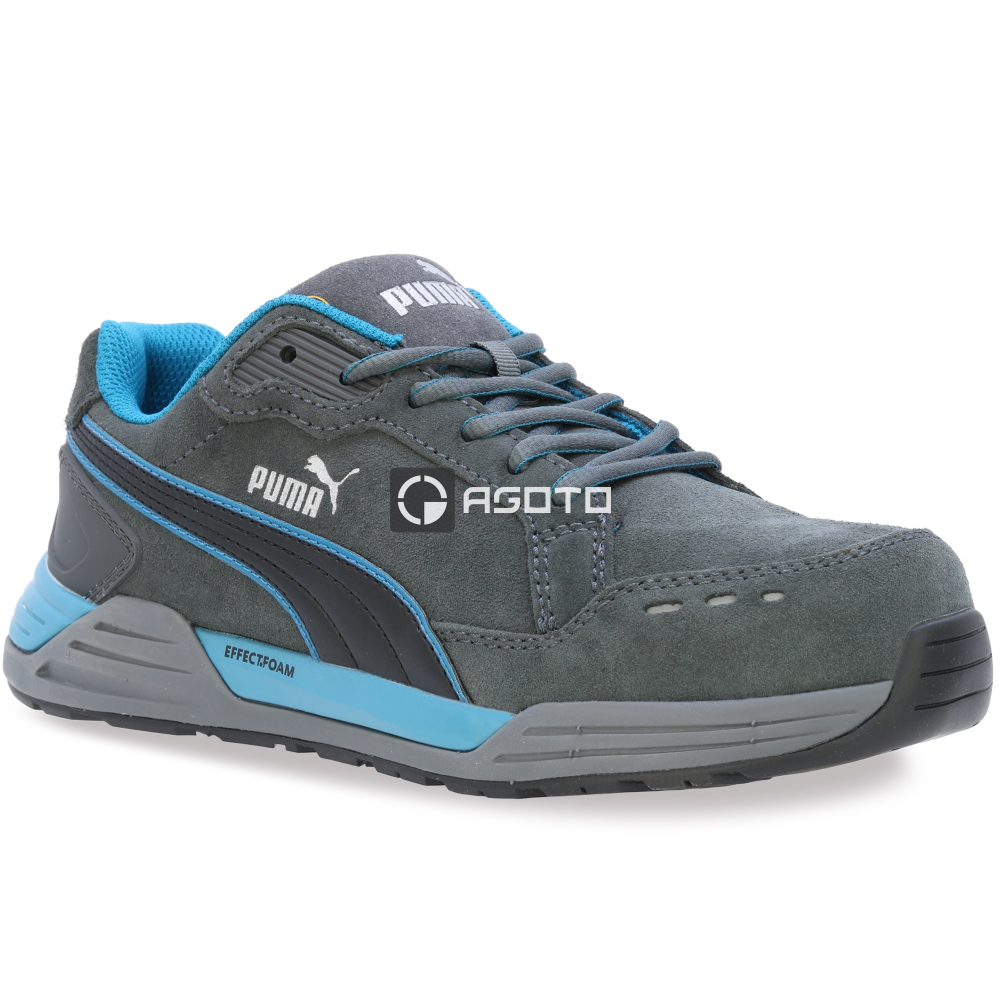 részlet PUMA Airtwist Grey S3 ESD munkavédelmi cipő