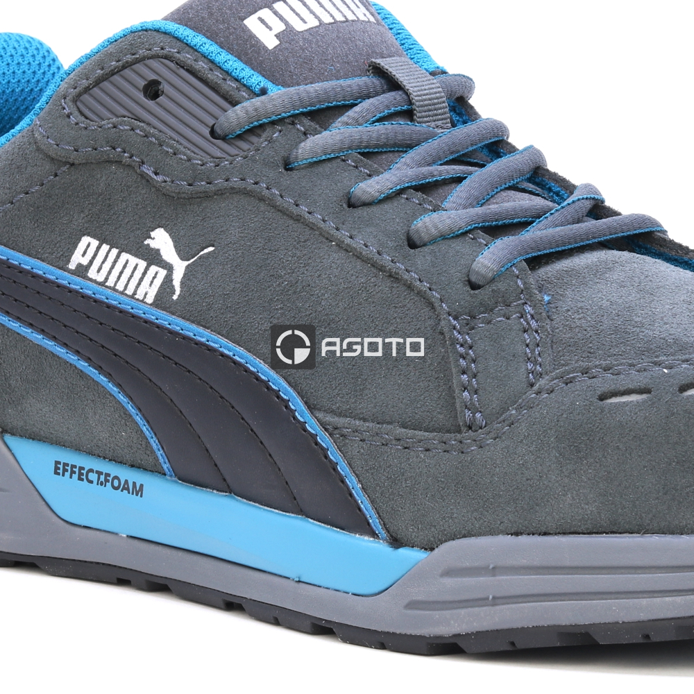 részlet PUMA Airtwist Grey S3 ESD munkavédelmi cipő