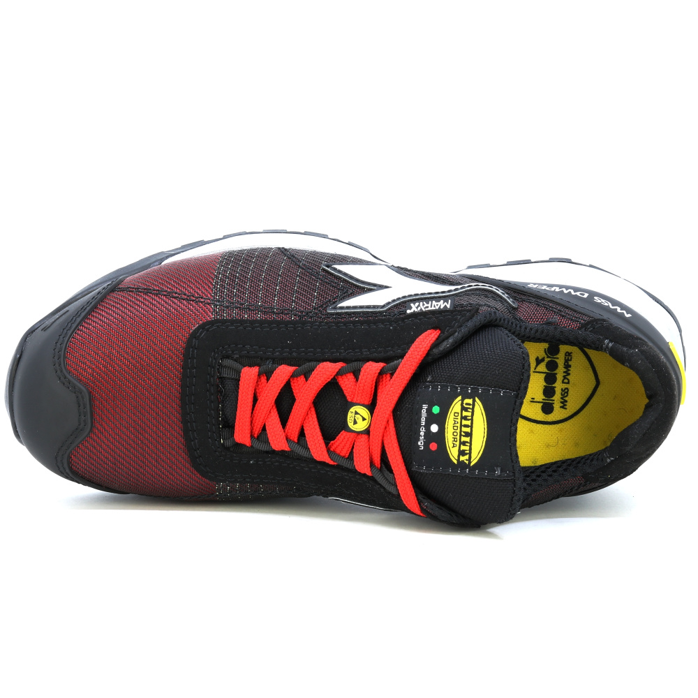 részlet DIADORA Glove Matryx S1P černá pánská pracovní obuv