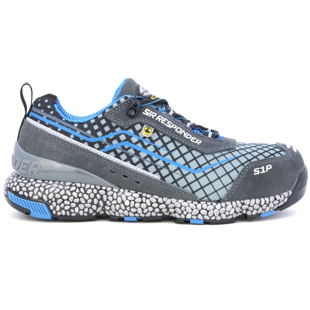részlet SIR Monza S1P ESD šedá pánská pracovní obuv systém Responder