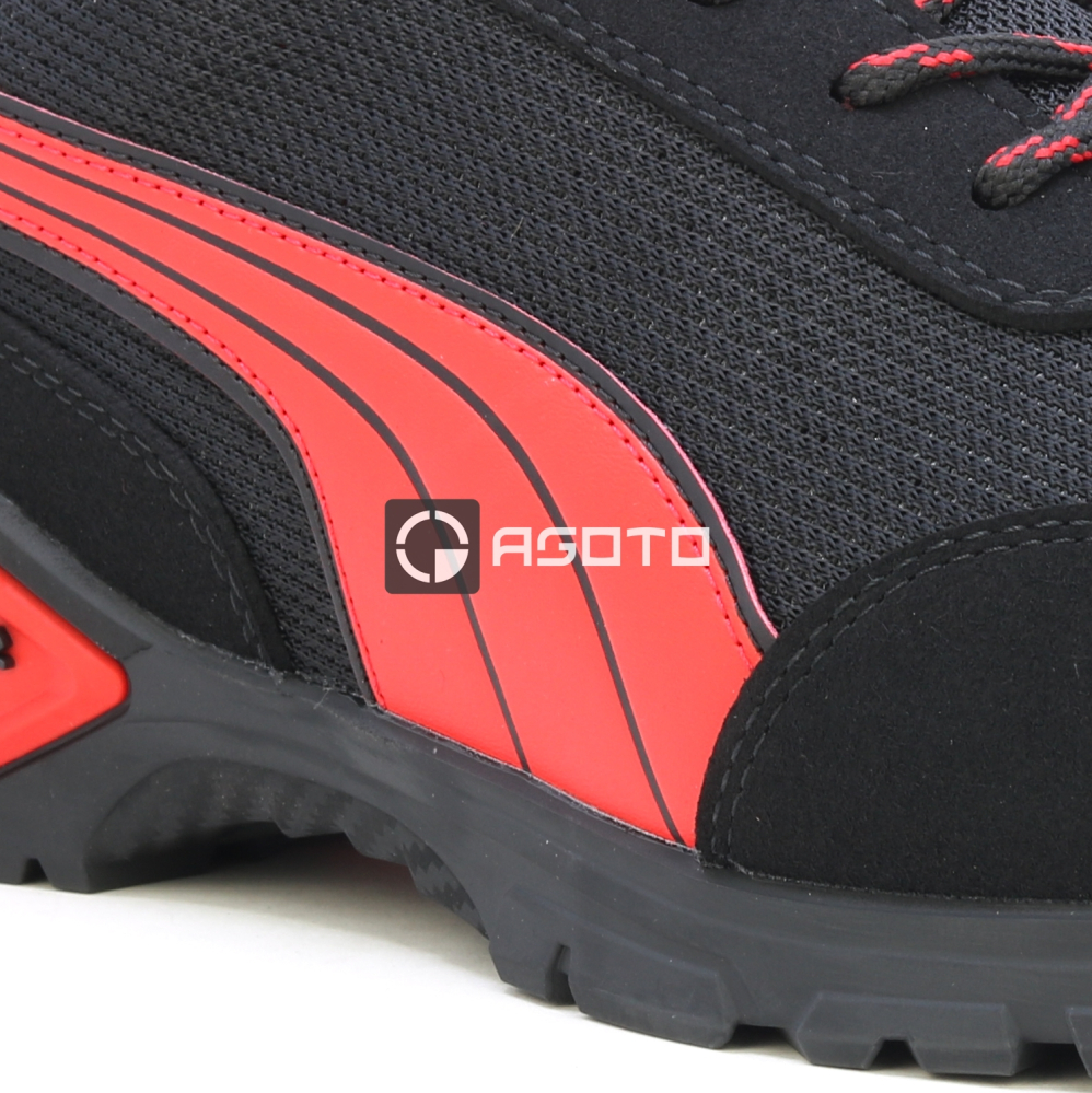 részlet PUMA Madrid Low S1P munkavédelmi cipő