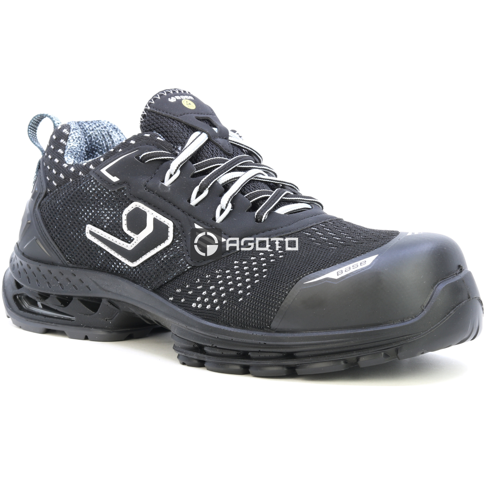 részlet BASE London S1P AirTech outsole antistress munkavédelmi cipő