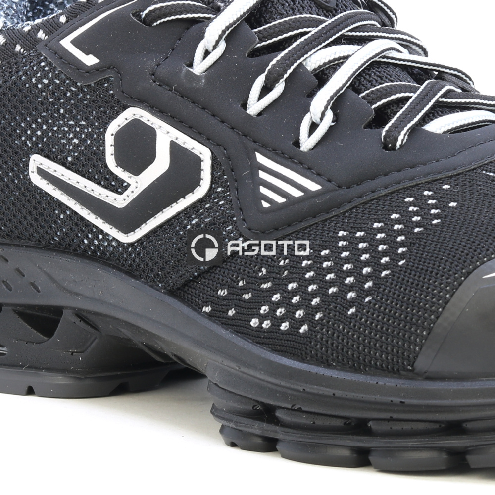 részlet BASE London S1P AirTech outsole antistress munkavédelmi cipő