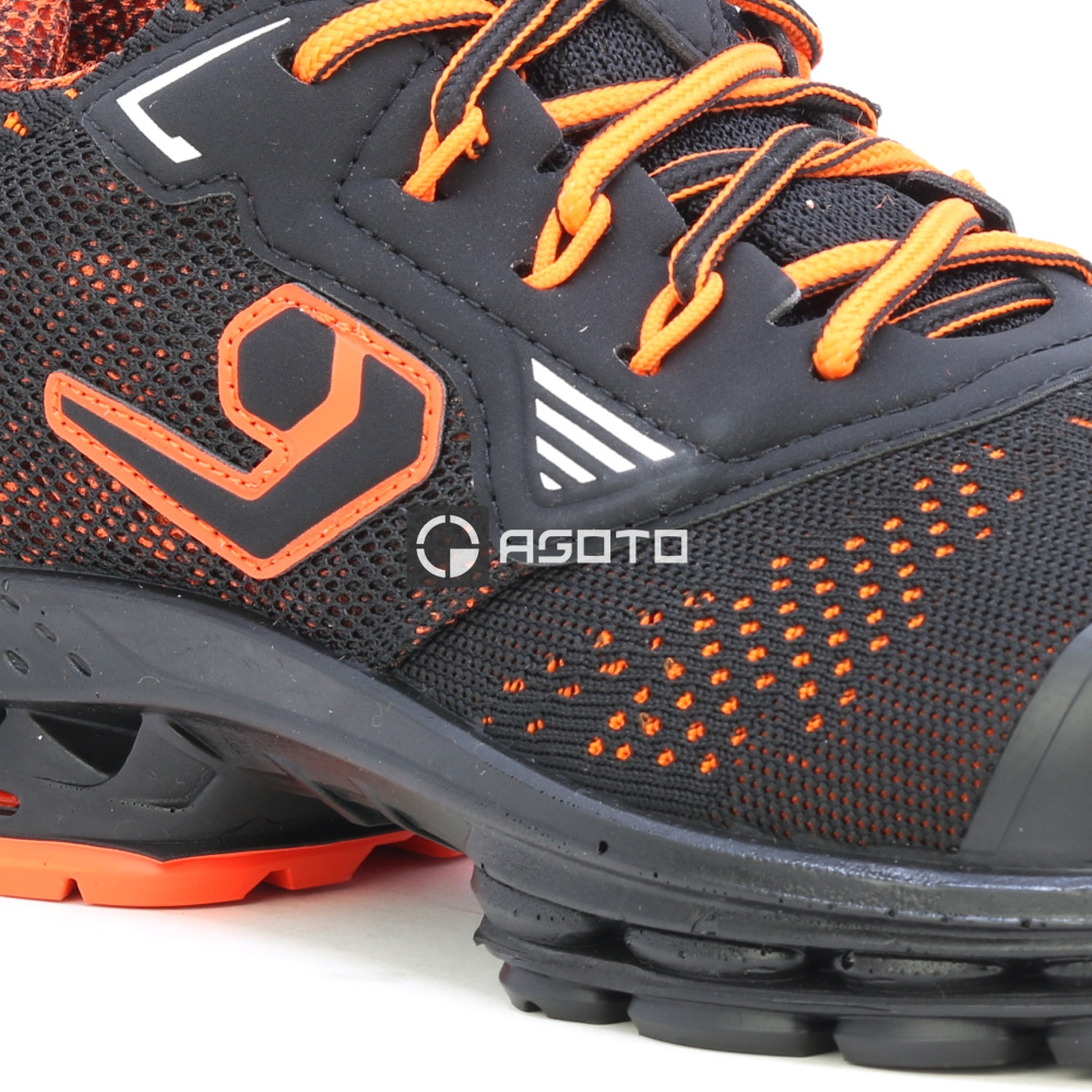 részlet BASE Berlin S1P AirTech outsole antistress munkavédelmi cipő