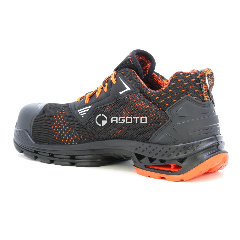 részlet BASE Berlin S1P AirTech outsole antistress munkavédelmi cipő