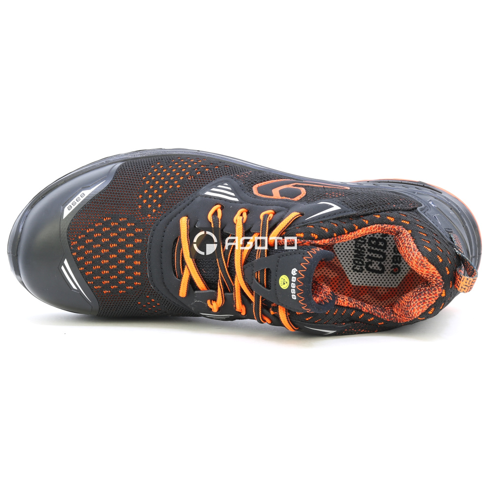 részlet BASE Berlin S1P AirTech outsole antistress munkavédelmi cipő
