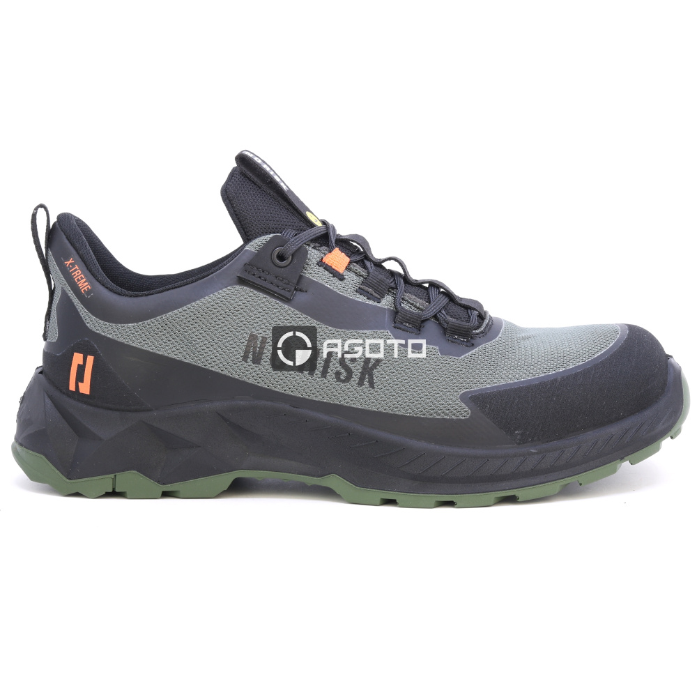 részlet NORISK X-Treme Low S3 munkavédelmi cipő