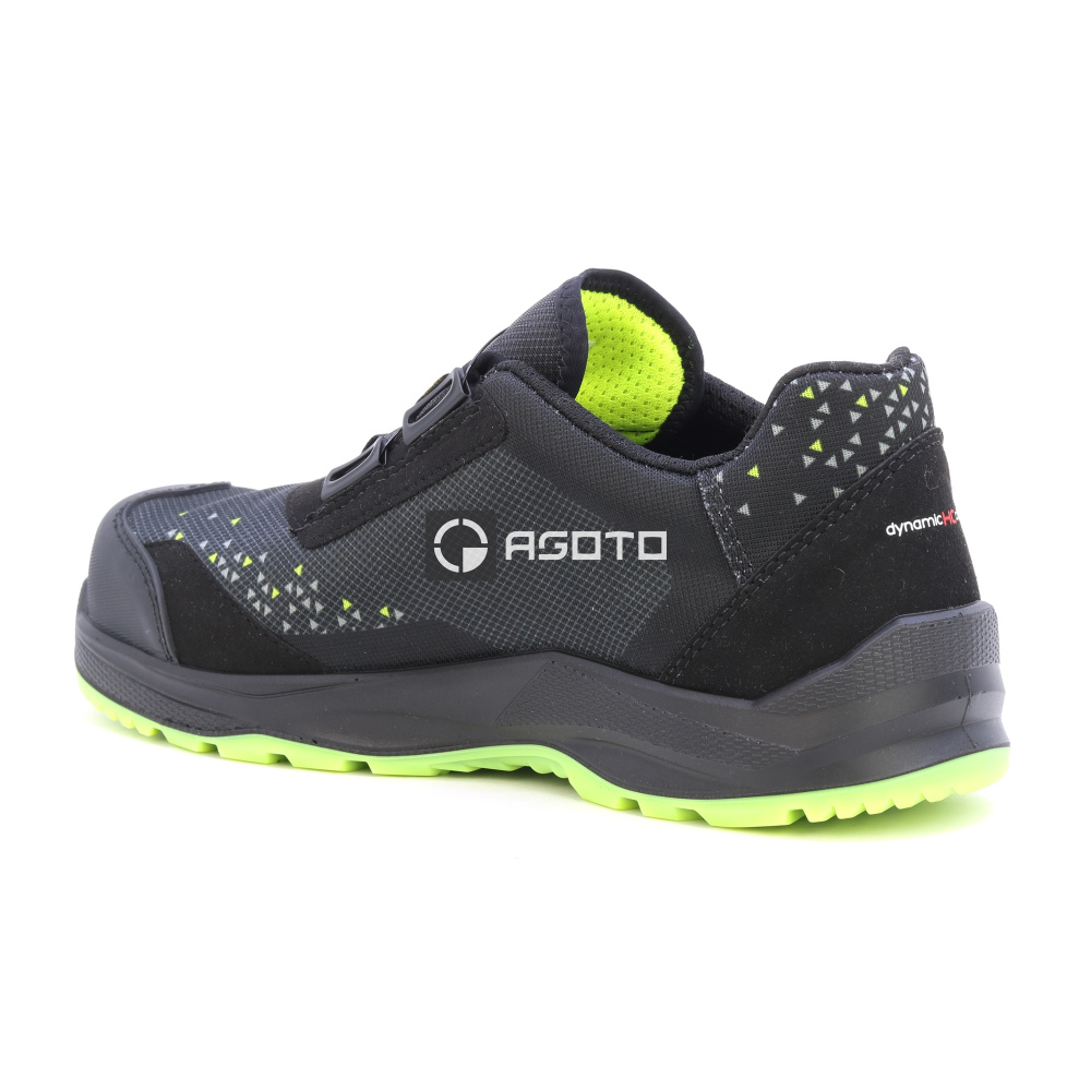 részlet SIXTON Neon BOA S1P ESD munkavédelmi cipő