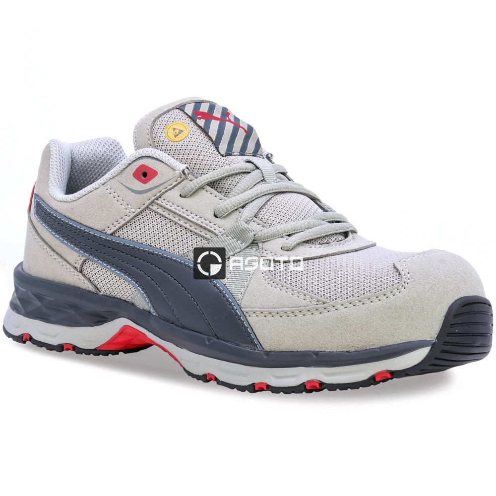 részlet PUMA Vanti Grey S1P munkavédelmi cipő
