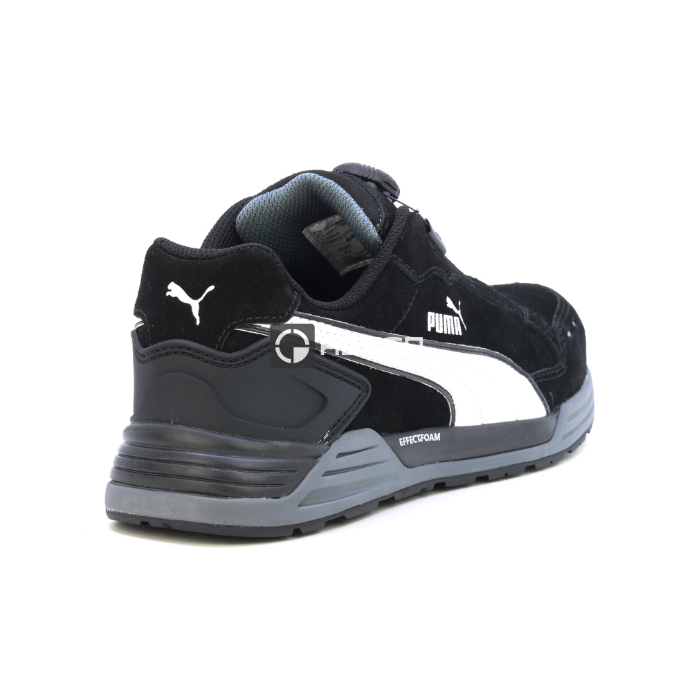 részlet PUMA Airtwist low S3 + DISC System munkavédelmi cipő