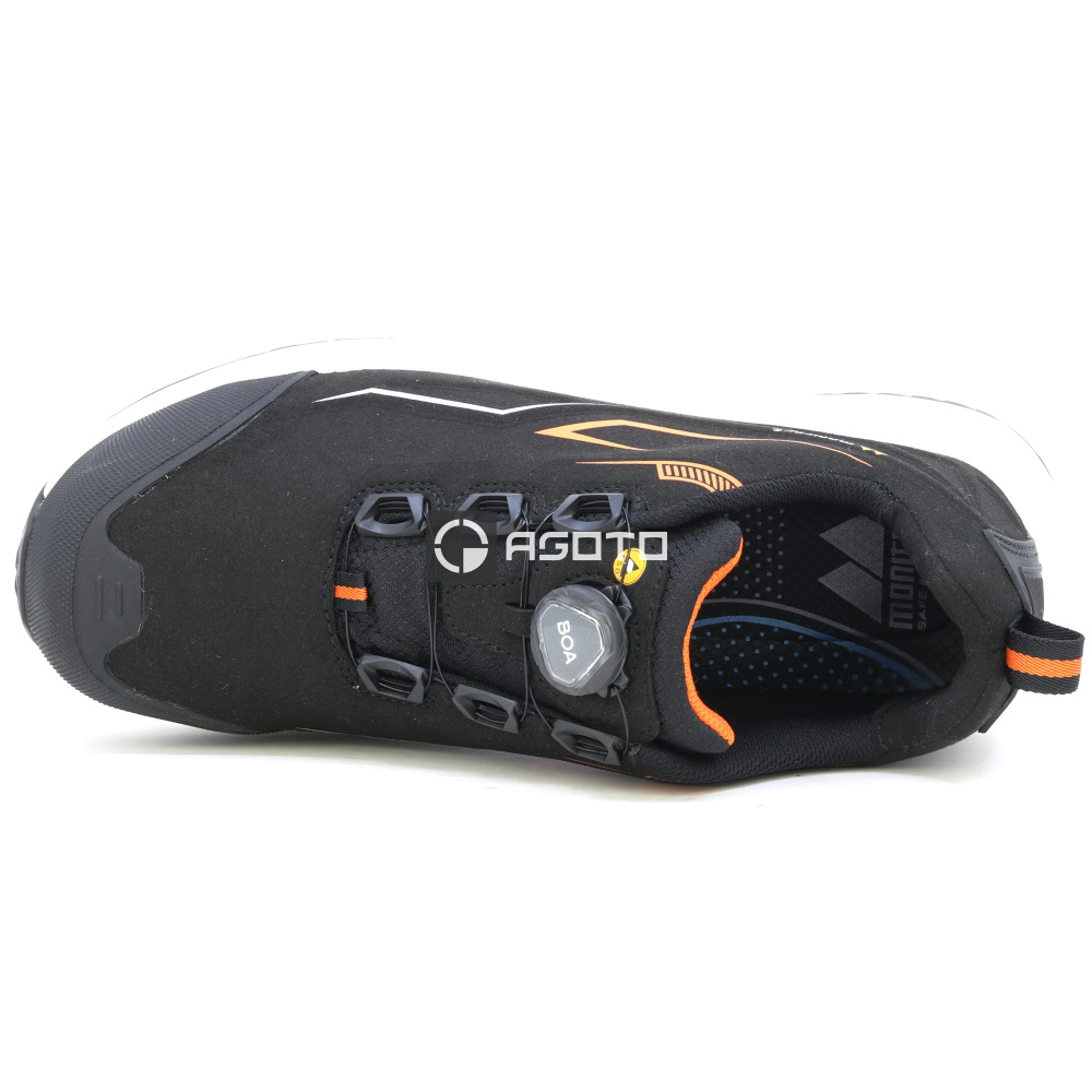 részlet MONITOR SWEDEN Recharge One BOA S3 munkavédelmi cipő