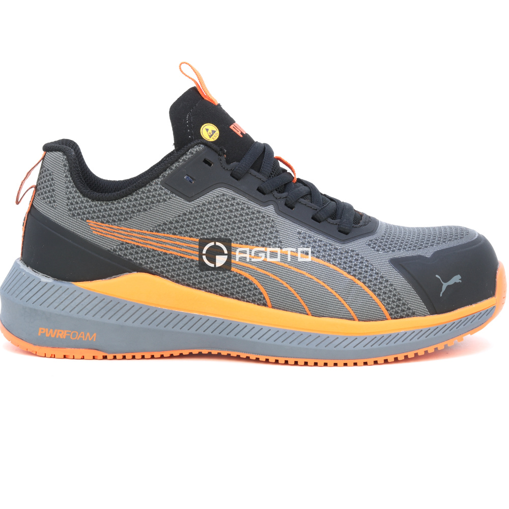 részlet PUMA Slide Low S1PS ESD munkavédelmi cipő