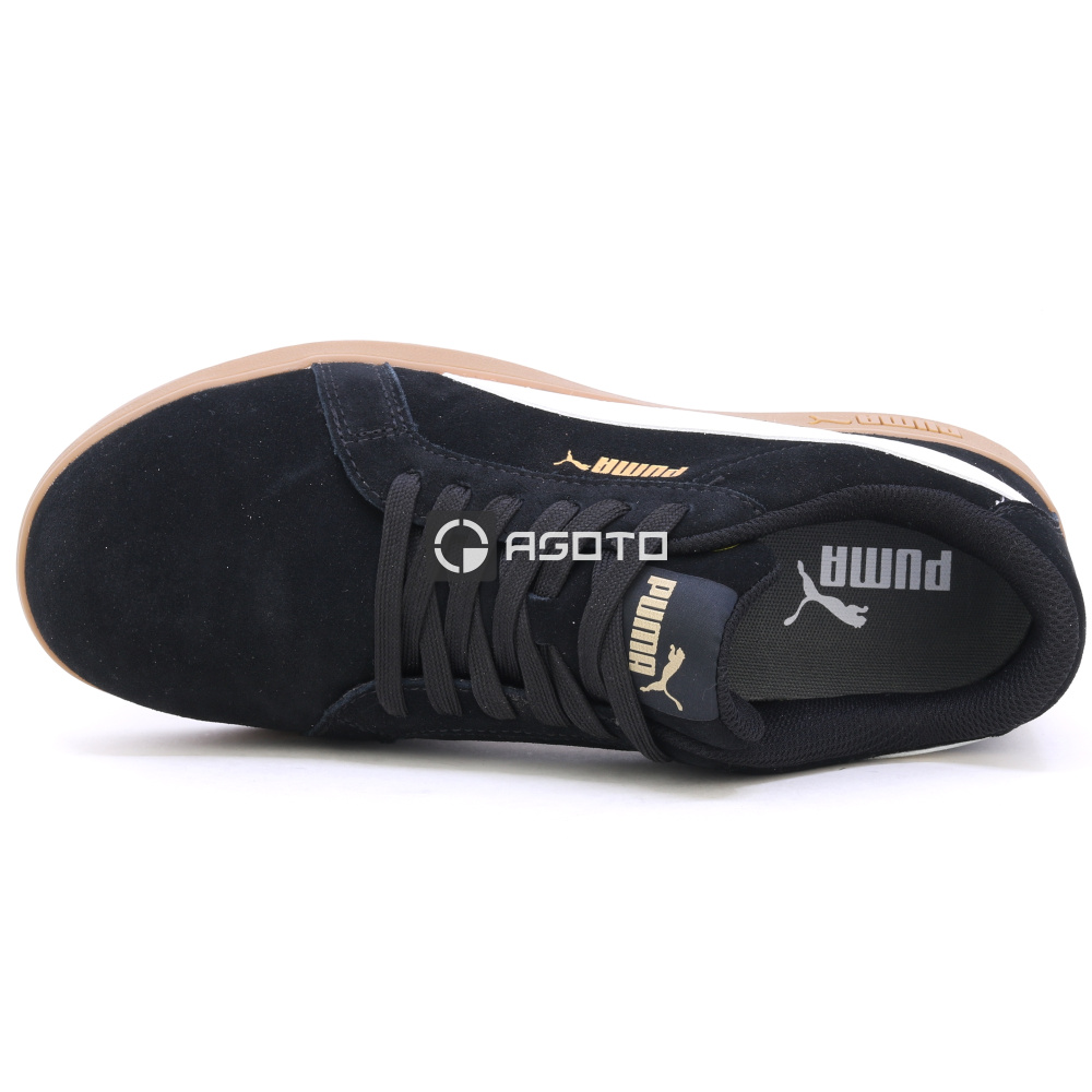 részlet PUMA Iconic low S1P ESD blk/gum munkavédelmi cipő