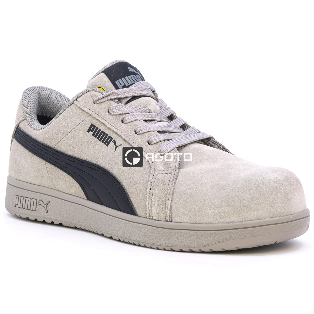 részlet PUMA Iconic low S1P ESD stone munkavédelmi cipő
