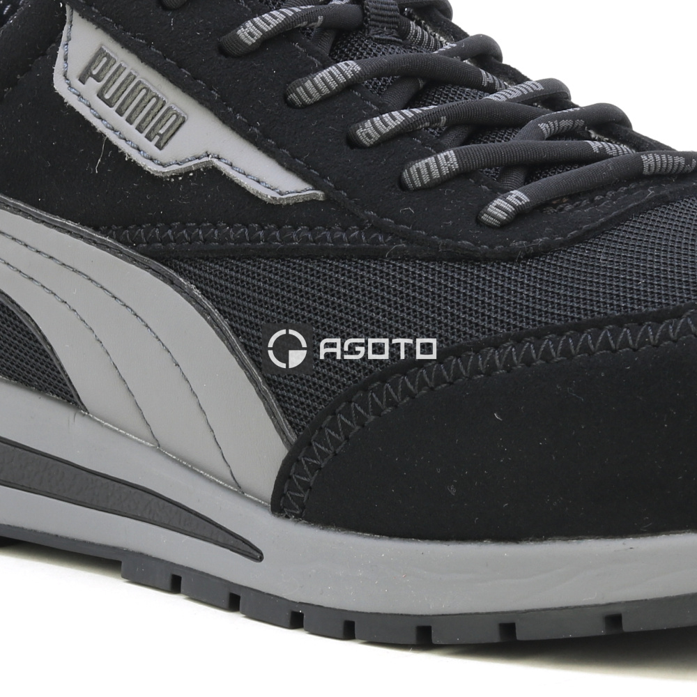 részlet PUMA Rider BLK Low S1PS ESD munkavédelmi cipő