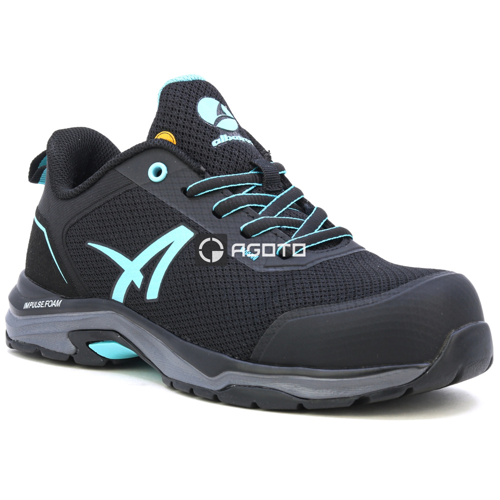 részlet ALBATROS Twist Blue Low S1PS ESD női munkavédelmi cipő