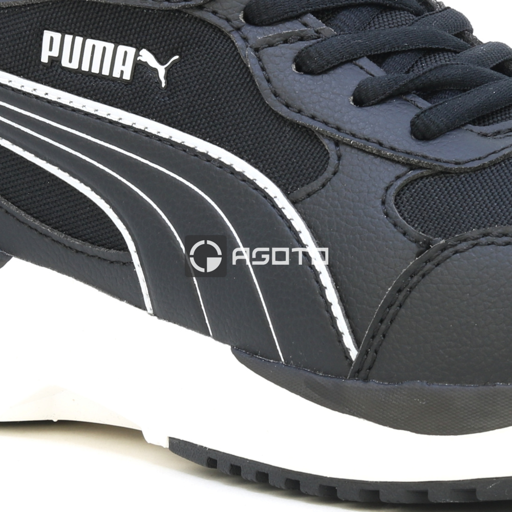 részlet PUMA Safety Shift Low S3 férfi munkavédelmi félcipő fekete, könnyű és kényelmes