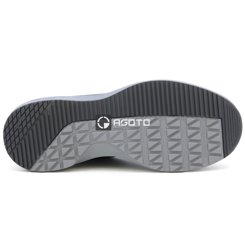 részlet PUMA Slide DISC S1P ESD fekete férfi munkavédelmi félcipő gyorsfűzéssel