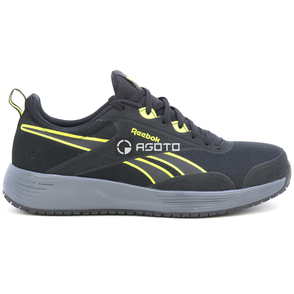részlet REEBOK IB5106 Lite Plus S1P ESD fekete férfi könnyű munkavédelmi cipő