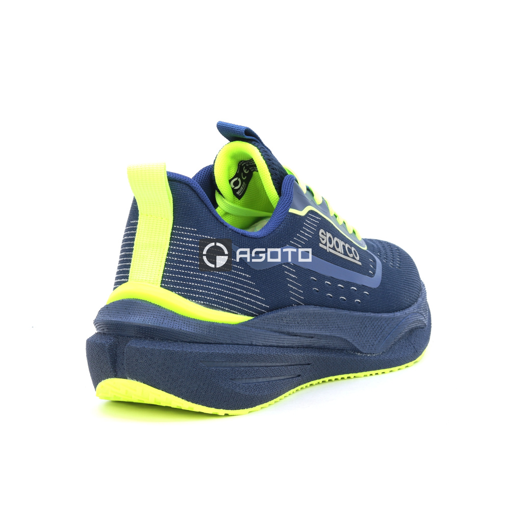 részlet SPARCO Gus O1 kék férfi könnyű munkacipő, puha lépéskomfort